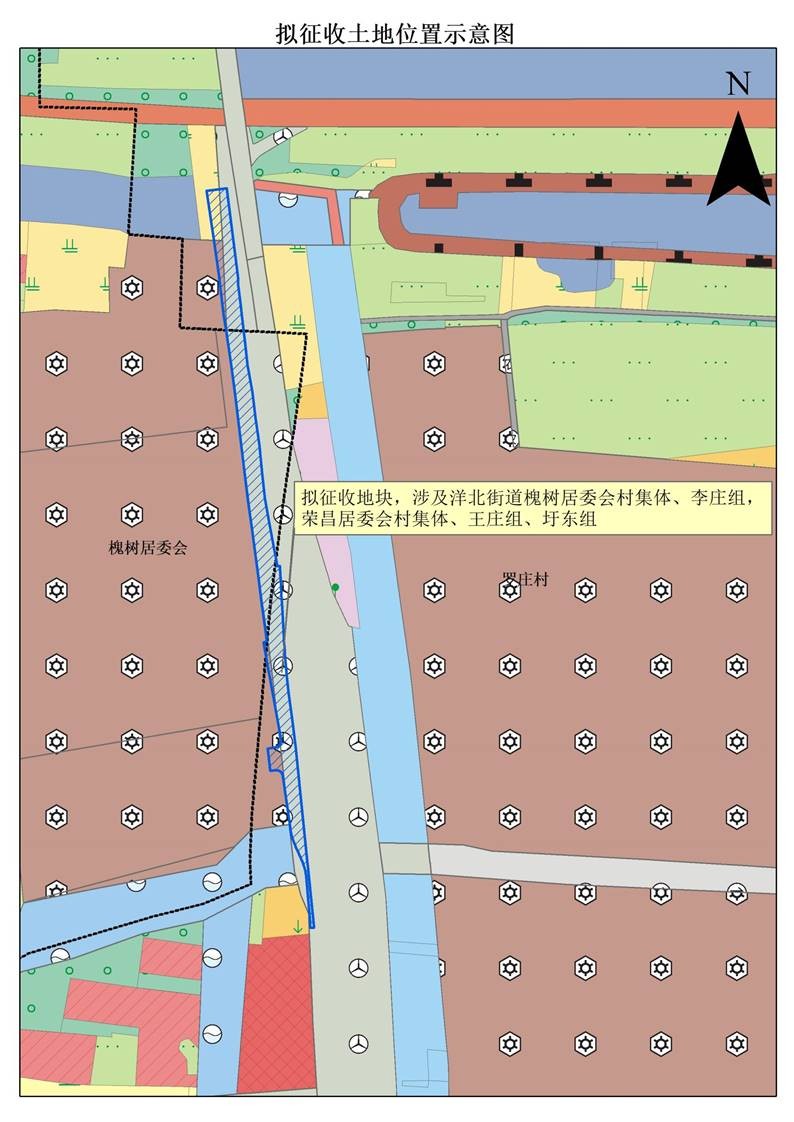 建材路示意图
