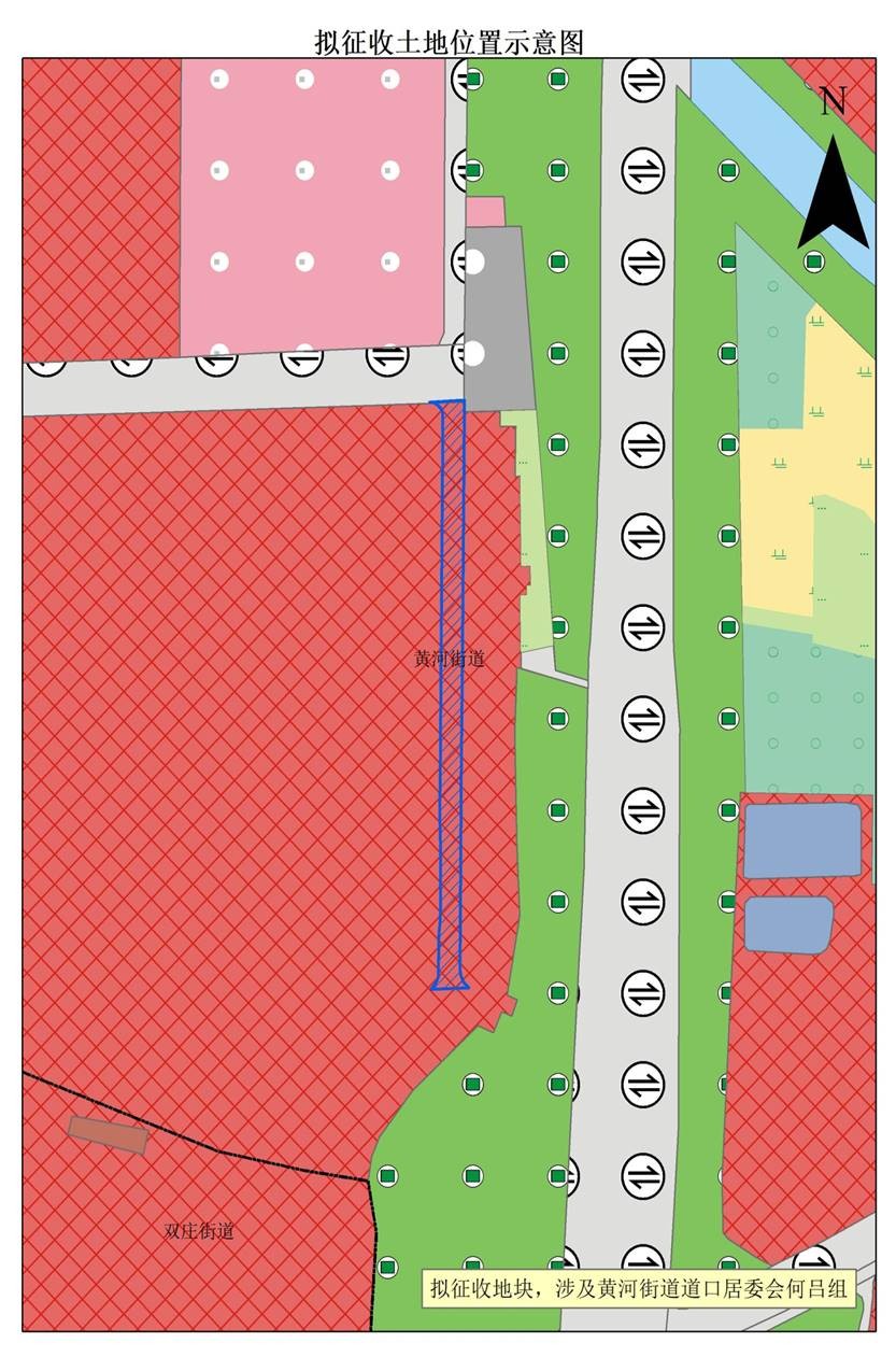 渤海路现状示意图纵向